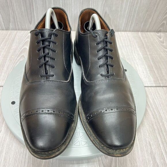 Allen Edmonds Fifth Avenue Cap-Toe Oxford Black Leather Dress Shoe Sz 10.5 main image 8